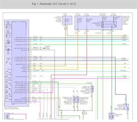 gm air conditioning wiring diagram 